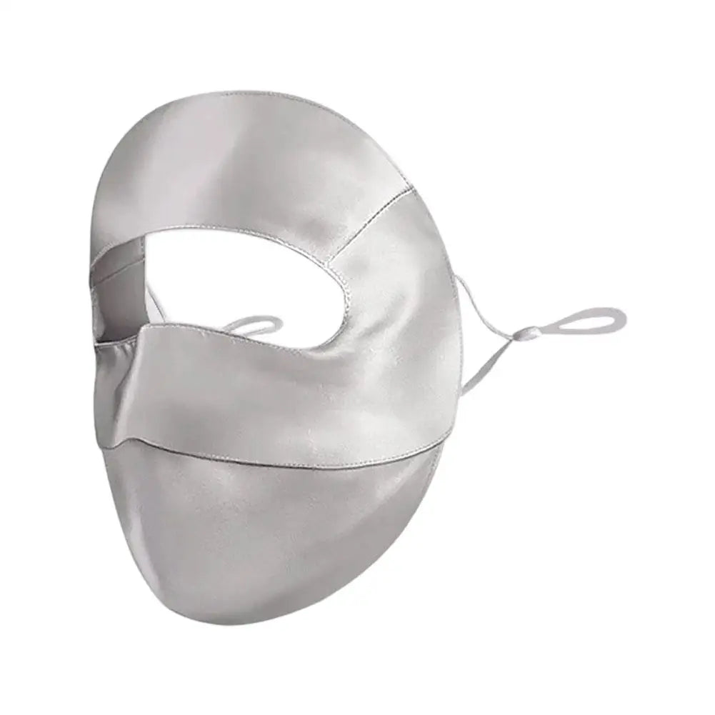 100% Silk Face Mask UPF50+ Sun Protection for Women – Full Face