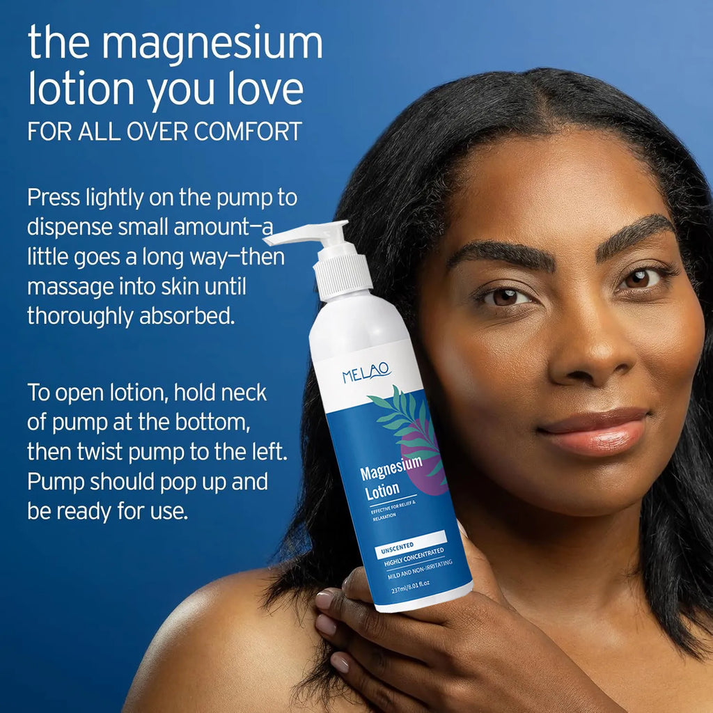 Magnesium Body Lotion Nourishing Night Moisturizing Hand Care 1