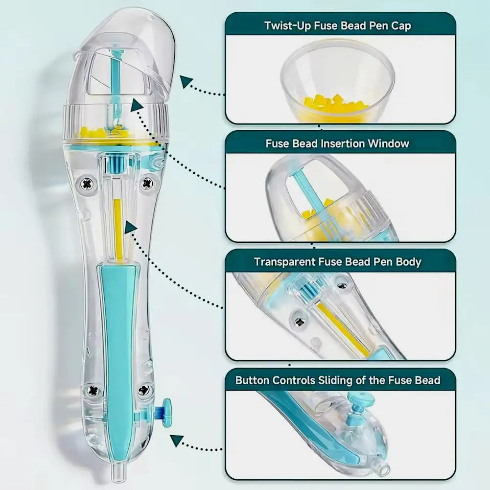 DIY Pixel Bead Pen – Ergonomic Automatic Bead Dispenser