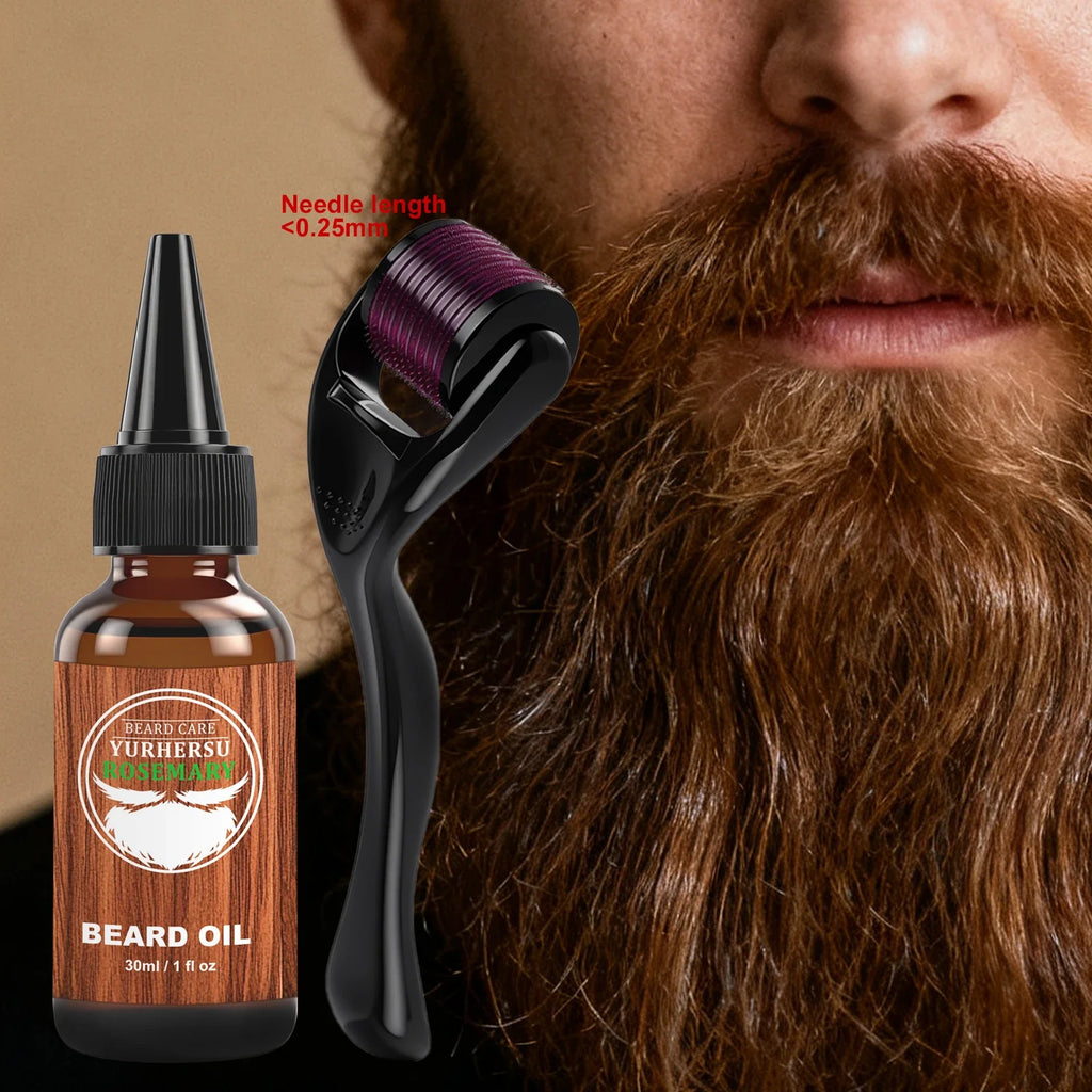 Organic Rosemary Jojoba Beard Oil – Lightweight & Non-Greasy 30ml