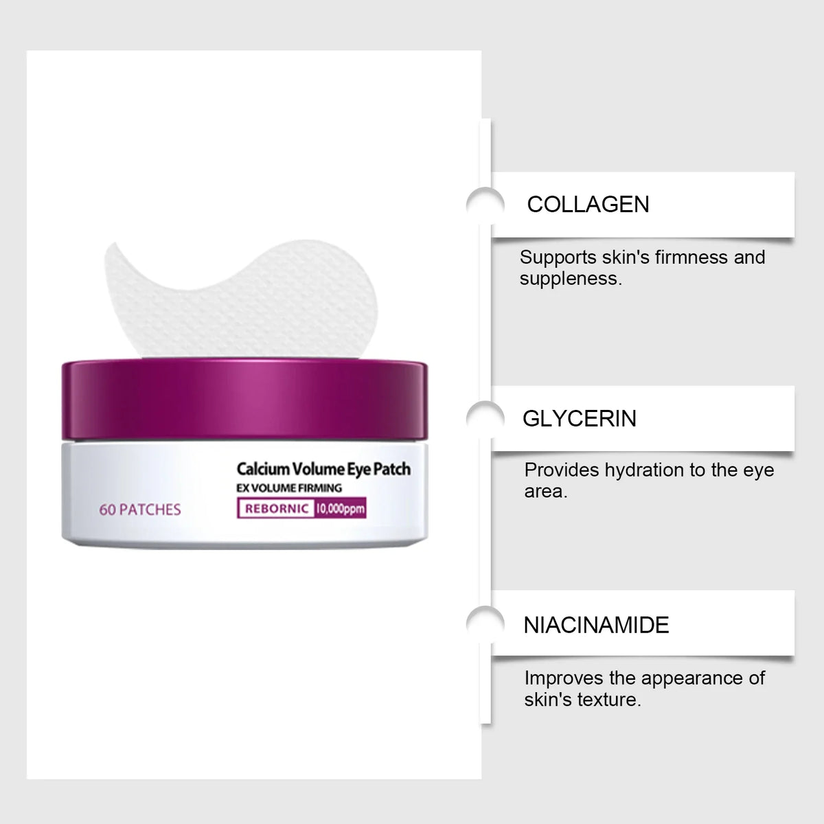 Hoygi Calcium Anti-Aging Set – Serum, Eye Patches & Balm