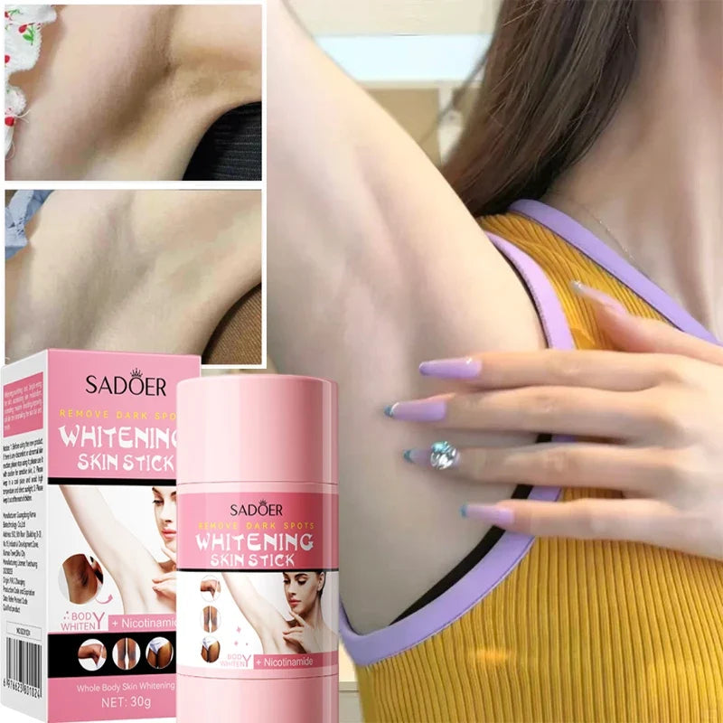 SADOER Niacinamide Brightening Stick – Underarm & Body Care