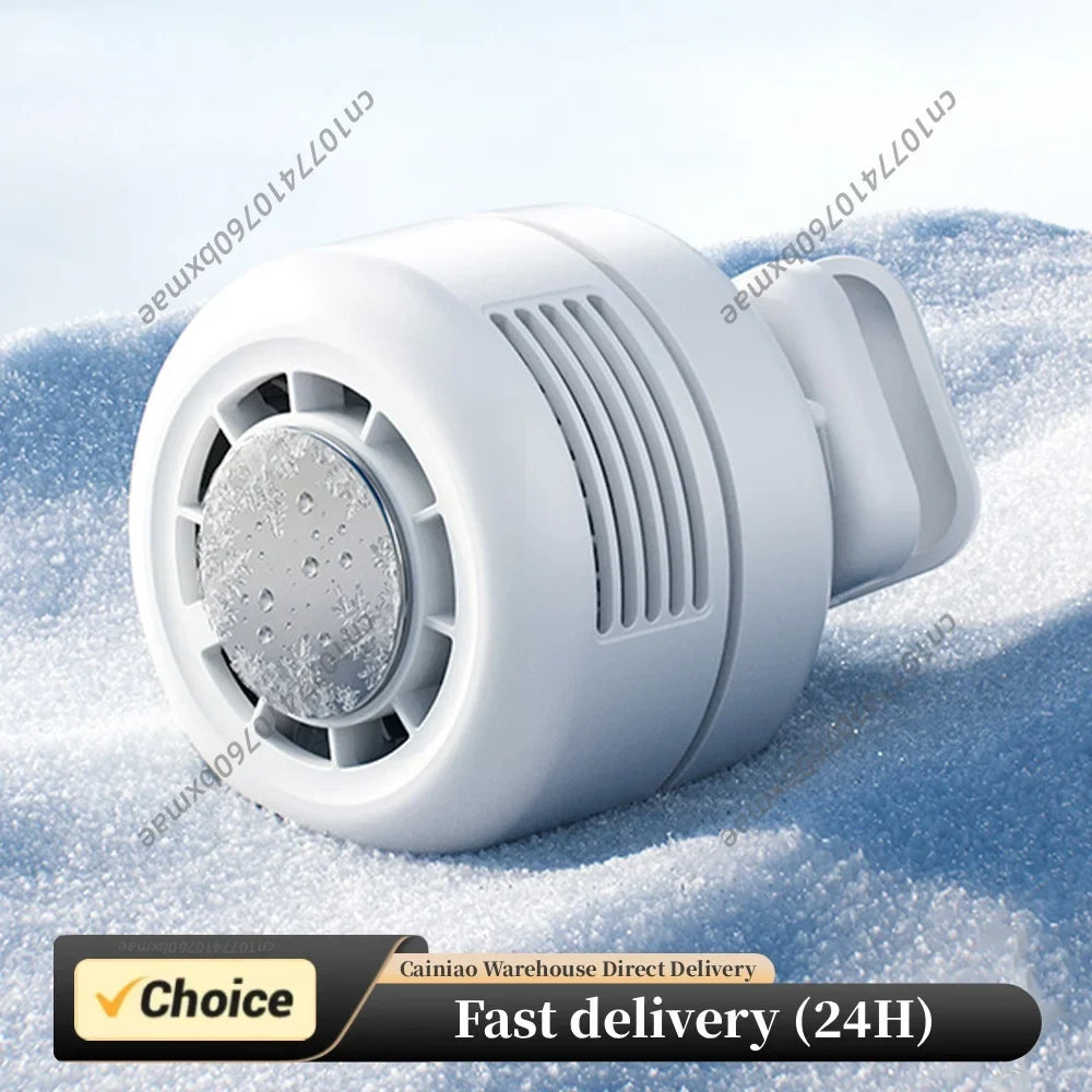 Silent Mini Electric Fan 3 Speed Adjustable Cooling 1800mAh Battery