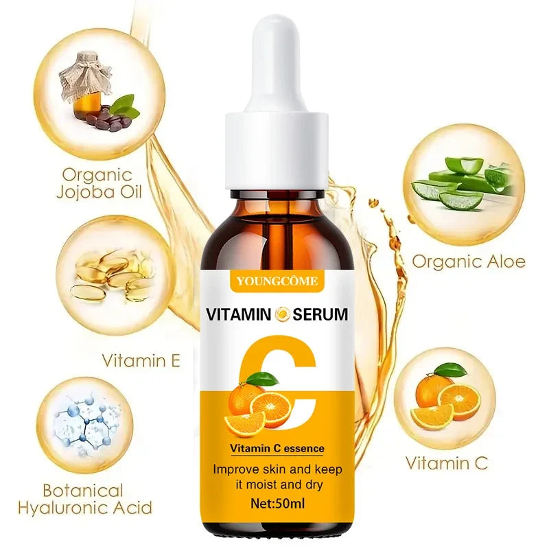 Vitamin C Facial Essence Contains Hyaluronic Acid Dark Spot Remover