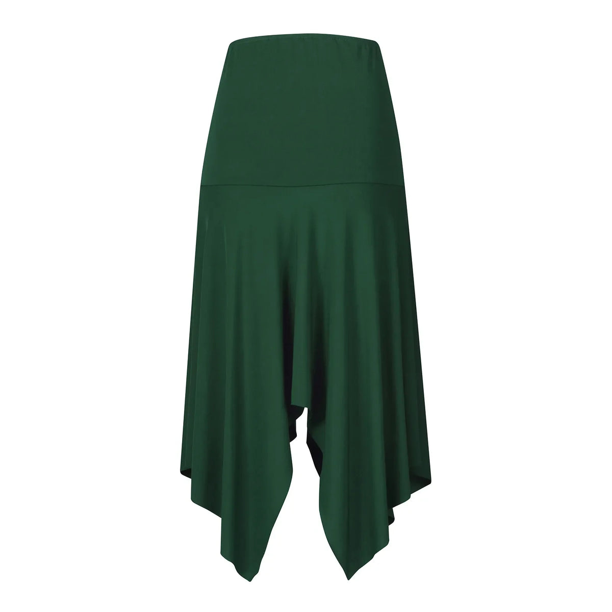 Gothic Black High Waist Steampunk Lace-Up Long Skirt for Women