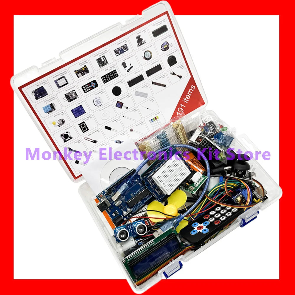 ATmega328P UNO R3 Ultimate Starter Kit – DIY Electronics Learning
