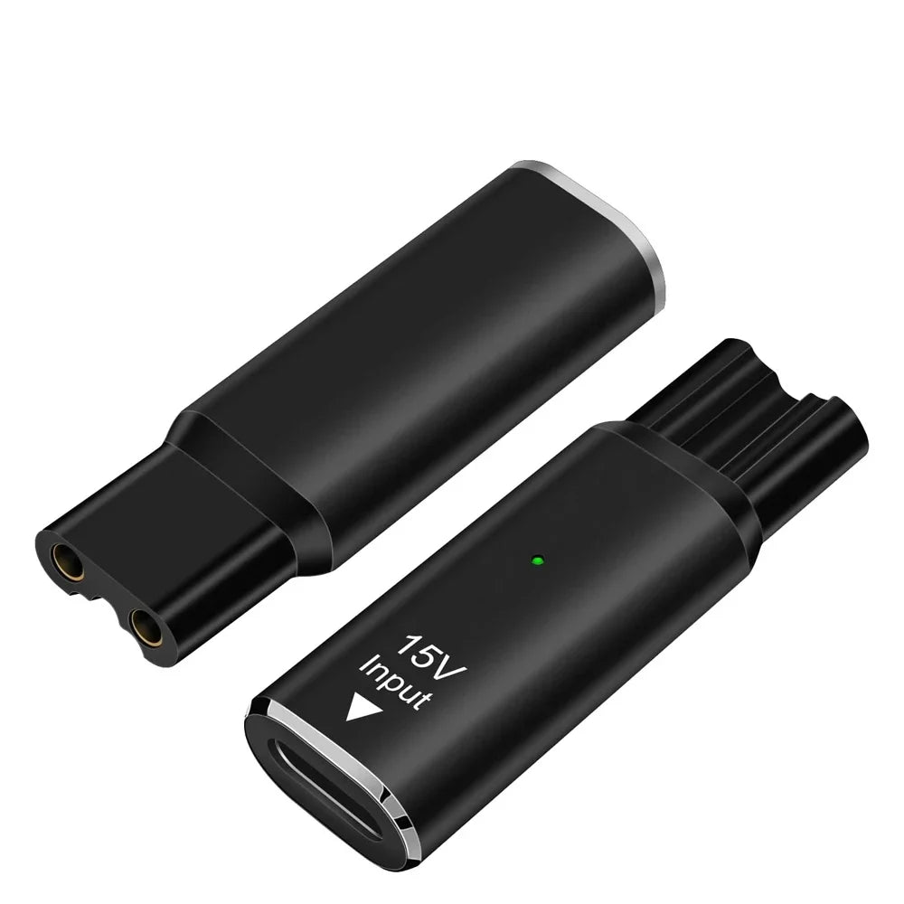 USB-C Adapter for Philips Norelco HQ8505 Shaver – 2 Pack