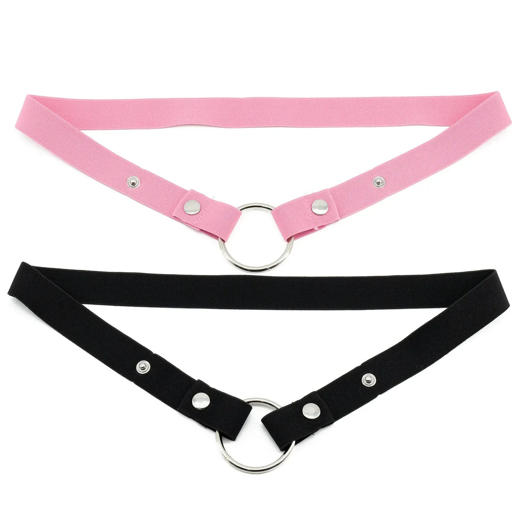 Male Chastity Cage Anti-off Device Elastic Band Auxiliary Belt ONLY