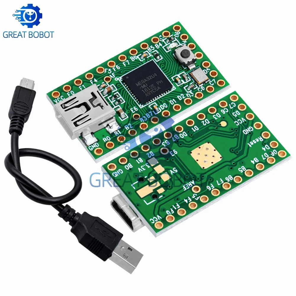Teensy 2.0 ATmega32U4 USB Board – Arduino AVR ISP & HID Emulation