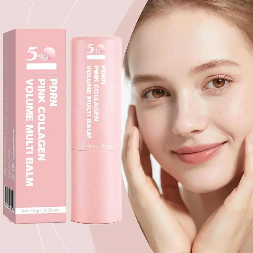 PDRN Pink Collagen Balm Stick – Face & Lip Moisturizer