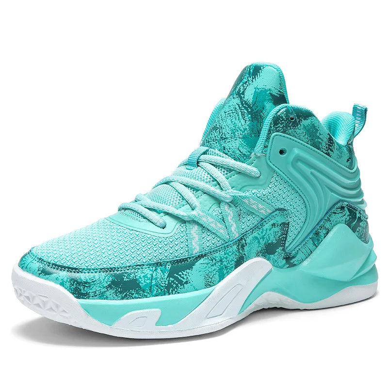 YBQJOO Breathable Basketball Sneakers | Unisex Athletic Shoes