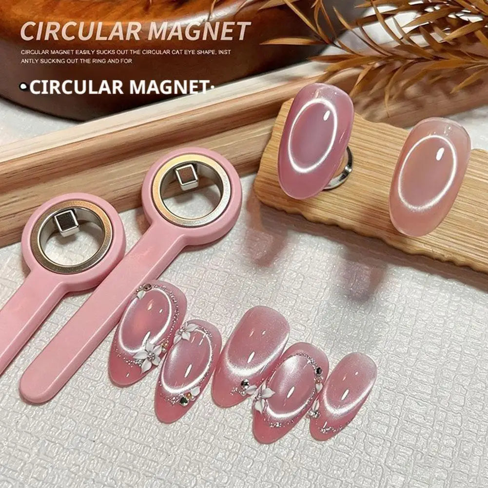 Halo Cat Eye Nail Magnet Ring Handle Magnetic Art Tool Cat-eye Gel