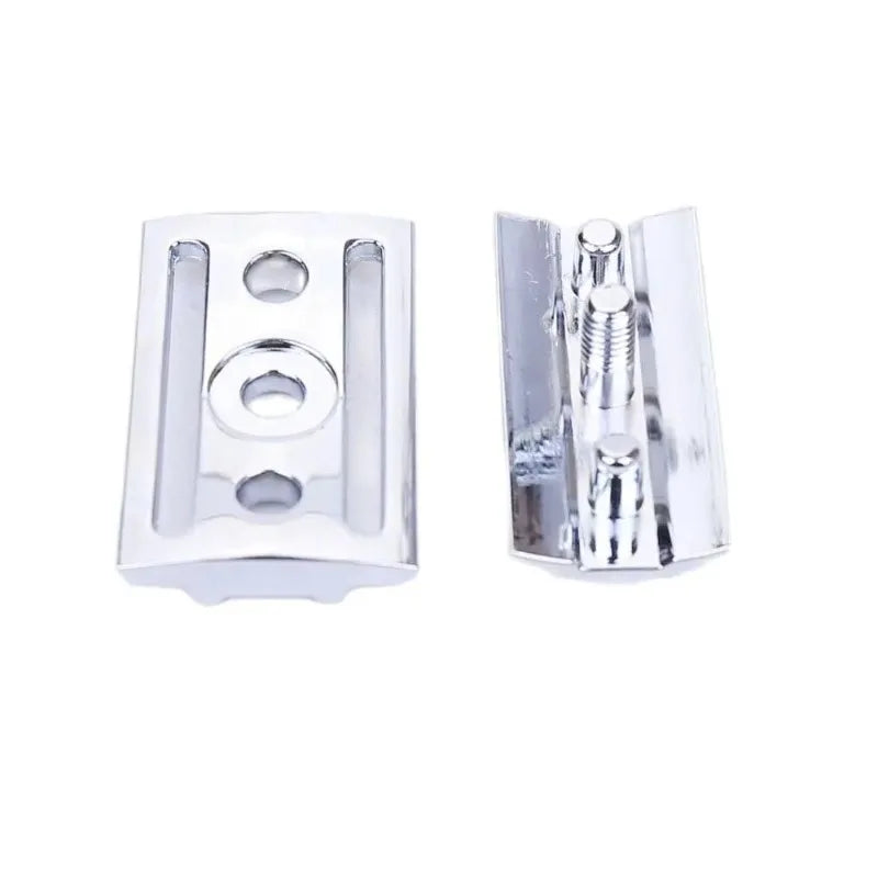 YAQI Chrome Scalloped Bar Double Edge Safety Razor Head Mens