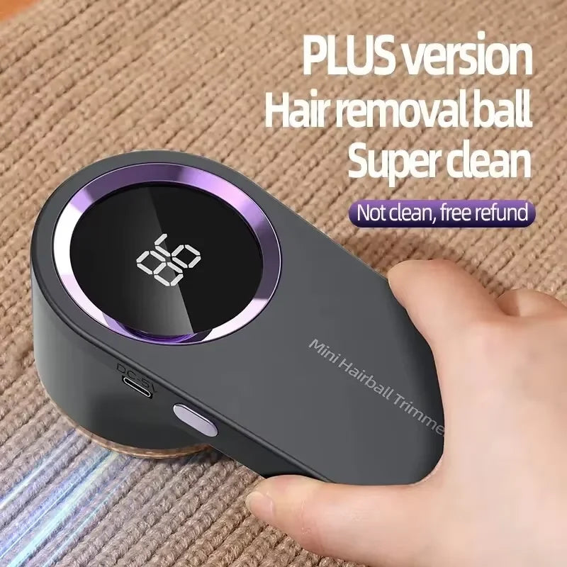 LED USB Rechargeable Fabric Shaver & Lint Remover for Clothes
