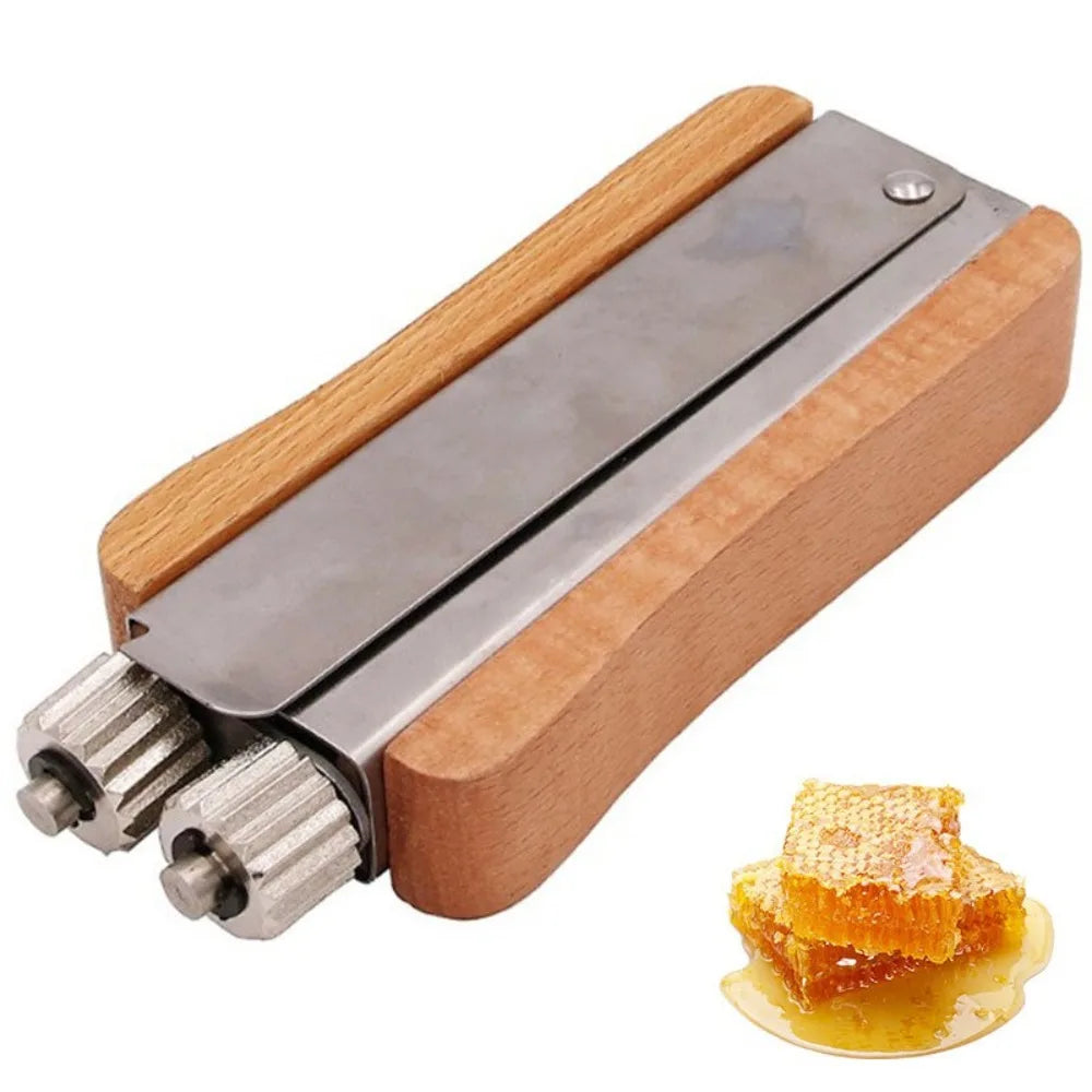 Beekeeping Wire Tensioner – Stainless Steel & Wooden Handle
