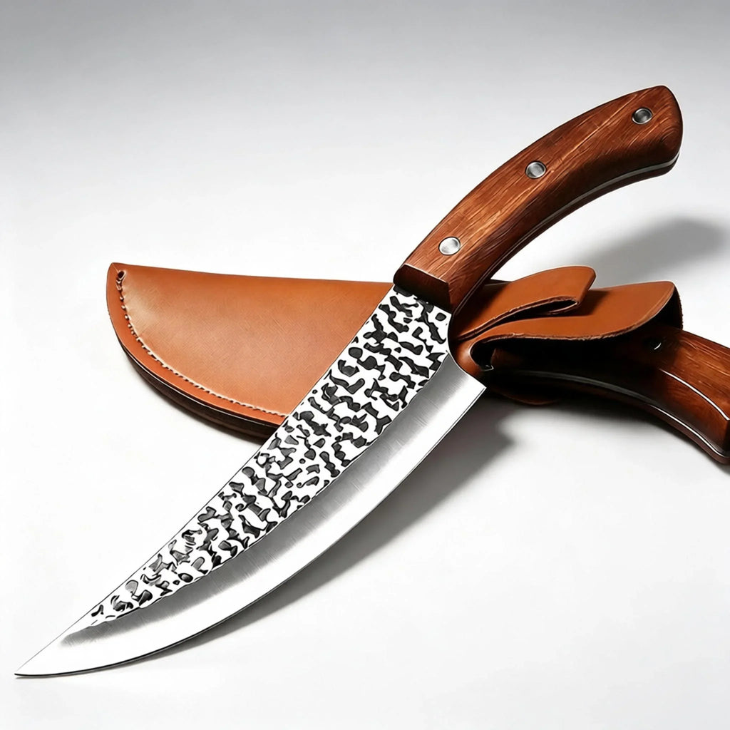 Hand Forged Boning Knife – Stainless Steel Chef Kitchen Knife