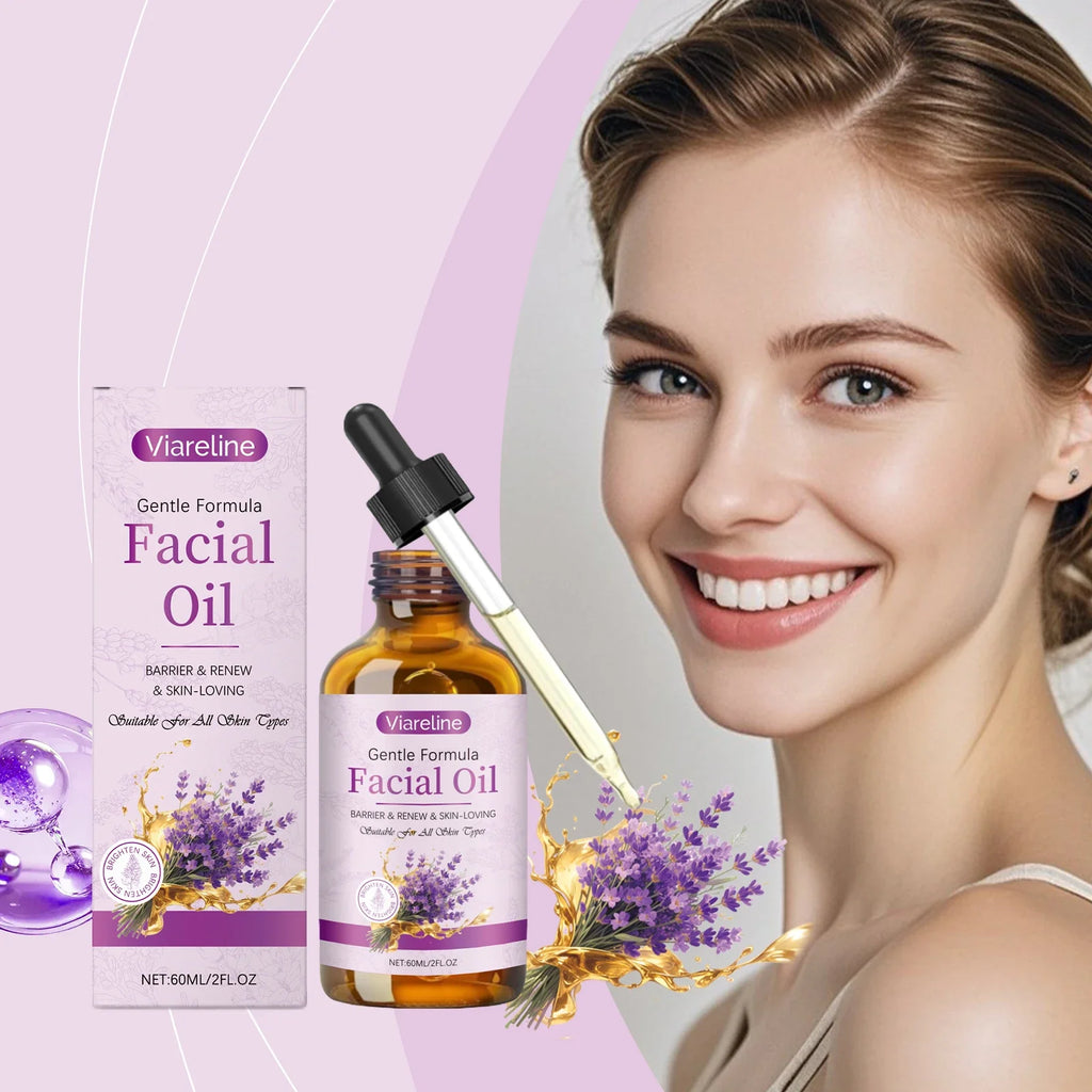 Viareline Lavender Facial Oil – Moisturizing & Radiance Boost