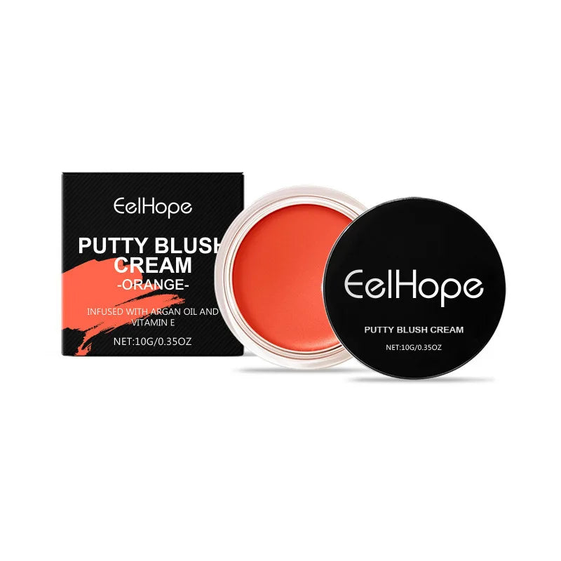 Eelhope Orange Matte Face Blush – High Pigment Cheek Powder