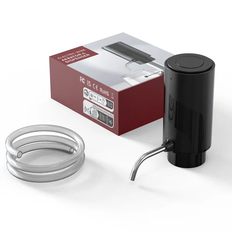 BALASHOV Electric Wine Aerator Dispenser – One-Touch Decanter