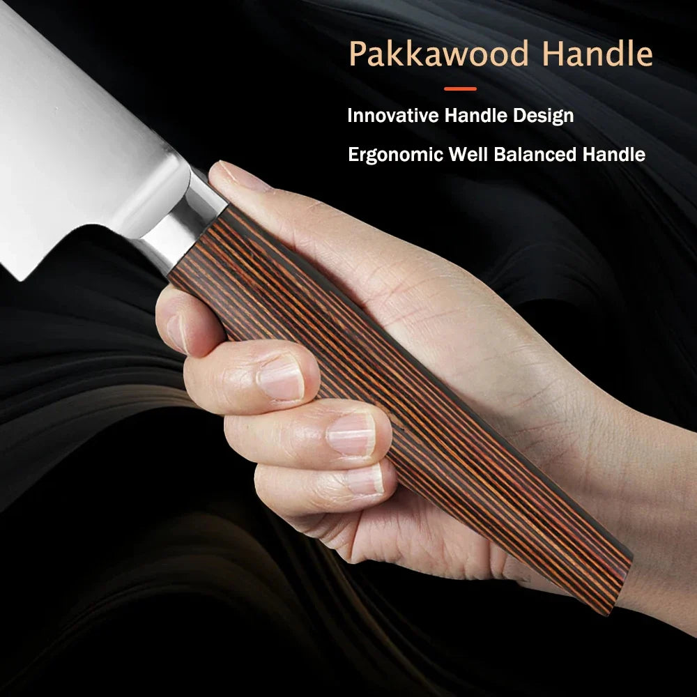 Professional Chef Knife – Sharp Stainless Steel Non-Slip Handle
