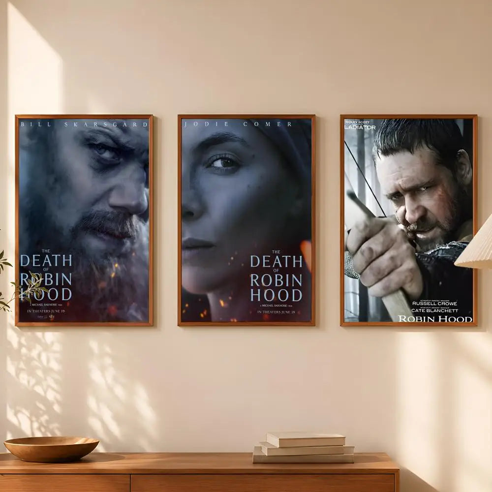 Death of Robin Hood Movie Poster – HD Self-Stick PVC Wall Art