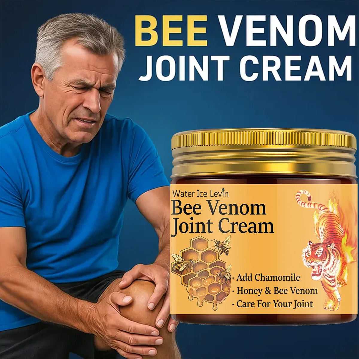Bee Venom Body Cream – Chamomile & Honey Moisturizing & Firming