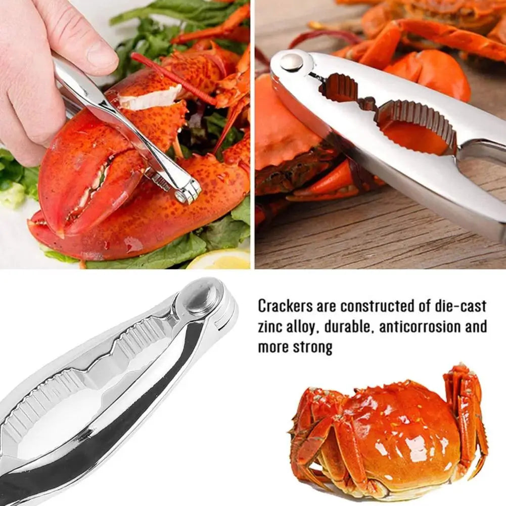 Stainless Steel Seafood Tools Set – Lobster & Crab Crackers