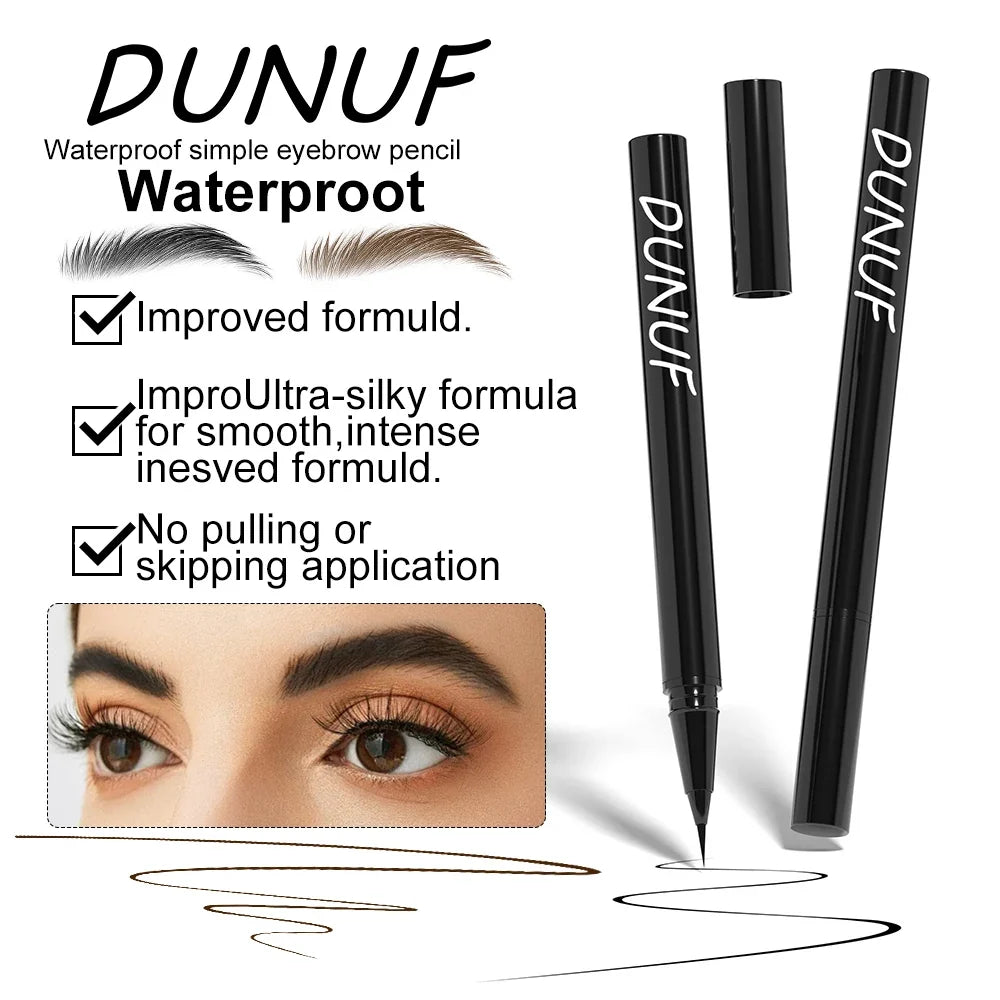 DUNUF Liquid Eyebrow Pencil – Waterproof & Long-Lasting