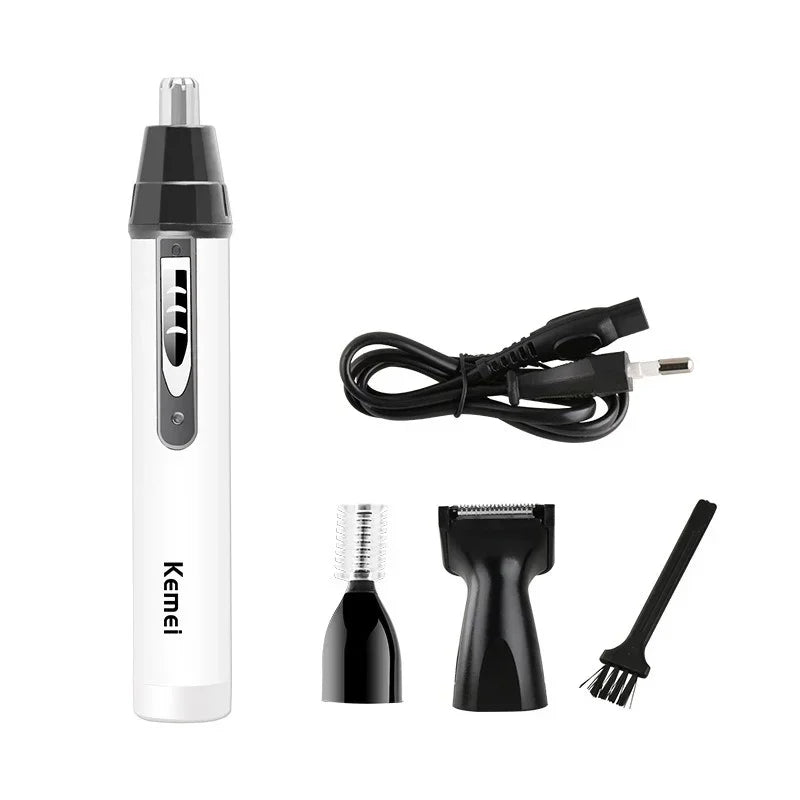3-in-1 Rechargeable Nose Ear & Eyebrow Trimmer for Men