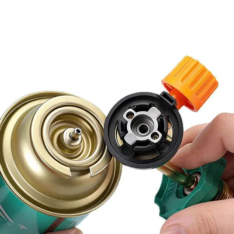 Butane Gas Cylinder Refill Connector Adapter for Camping