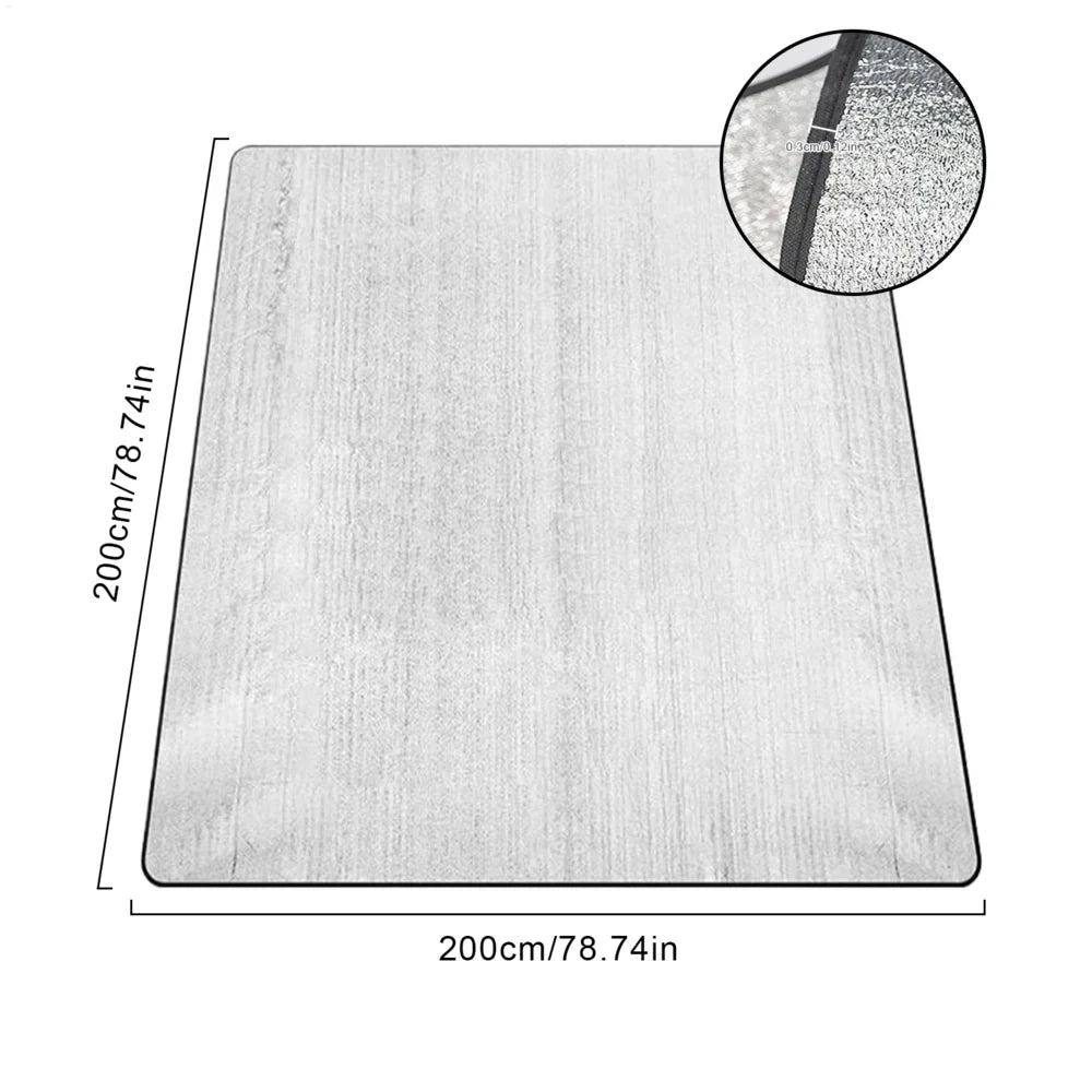 200x200cm Camping Sleeping Pad Waterproof Breathable Insulated