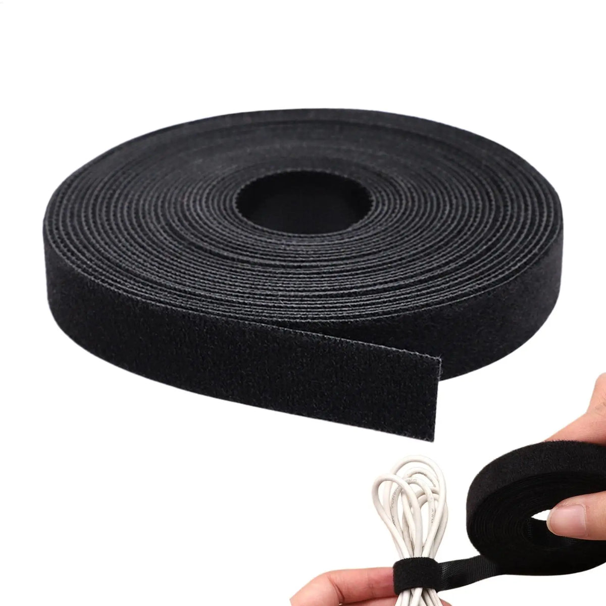 Desk Cable Management Self Adhesive Adjustable Nylon Wire Fastener
