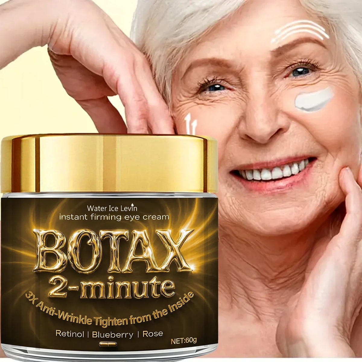 Retinol & Bee Venom Firming Face Cream – Instant Moisturizer