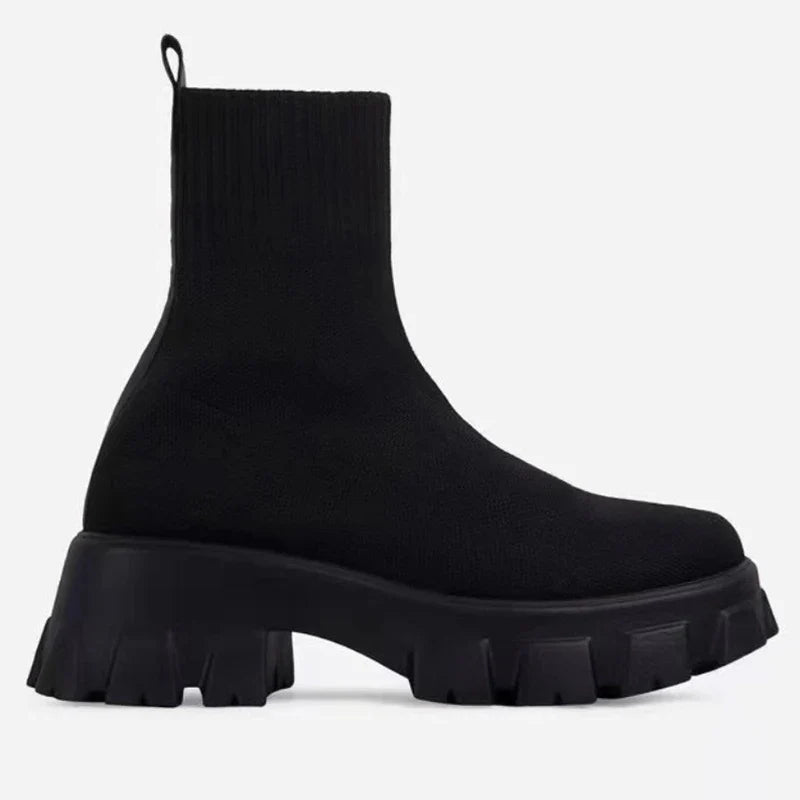 HAJINK Women's Platform Sneakers – Slip-On Fashion Shoes