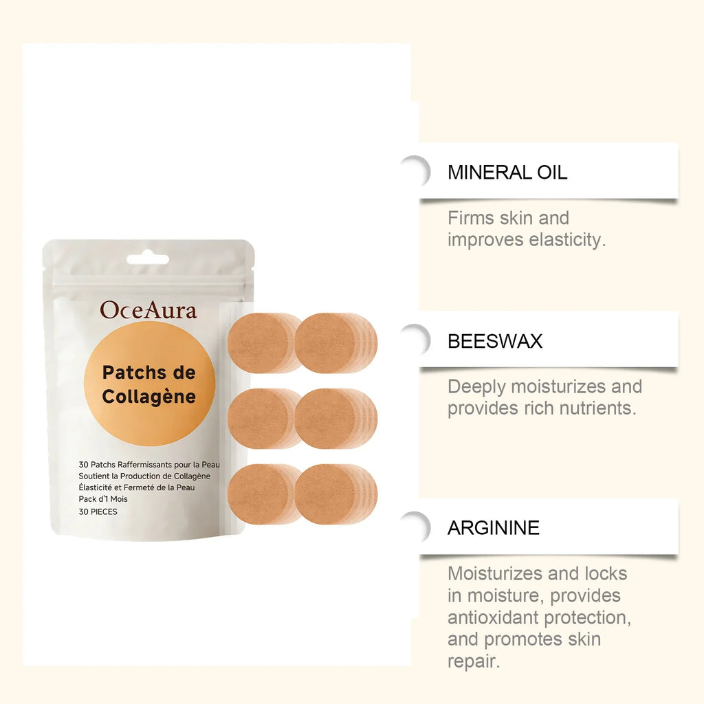 OceAura Collagen Hydrating Skin Patches 30pcs | Moisturizing