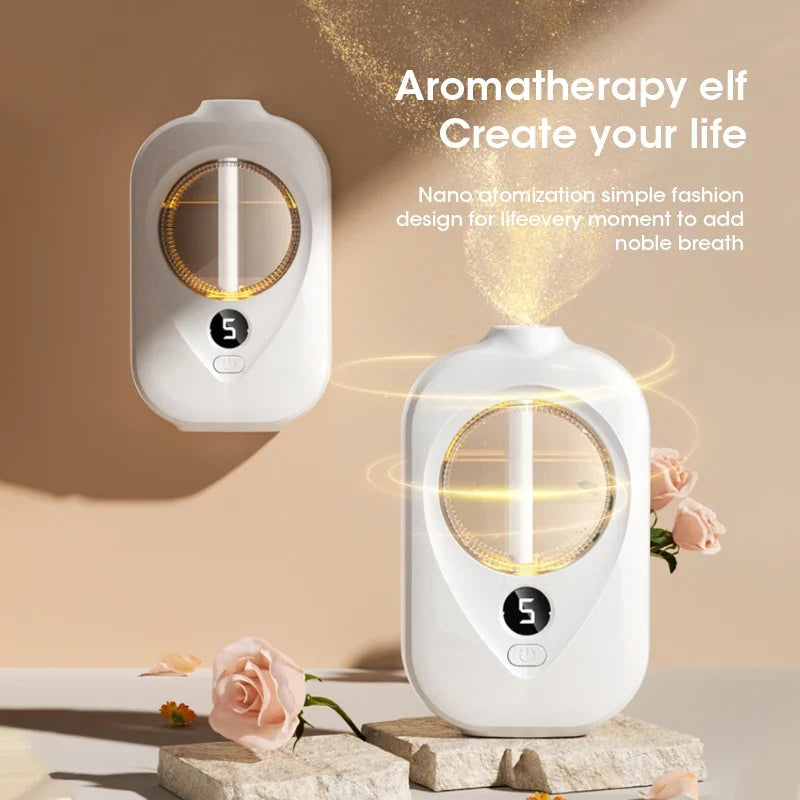 Smart Wall-Mounted Essential Oil Diffuser & Humidifier