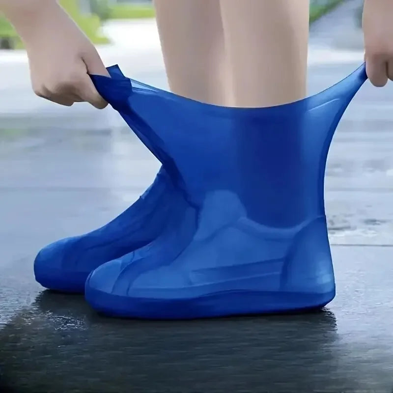 Silicone Waterproof Shoe Covers | Non-Slip Reusable Rain Overshoes