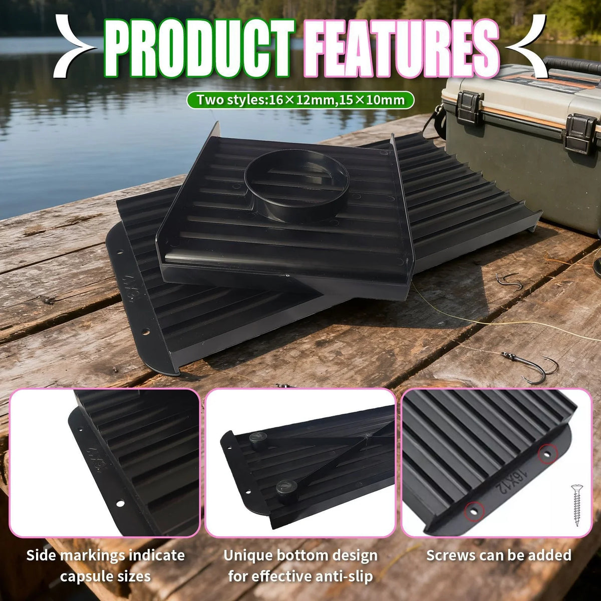 Carp Fishing Bait Roller Kit – Portable Boilie Shaper Tool