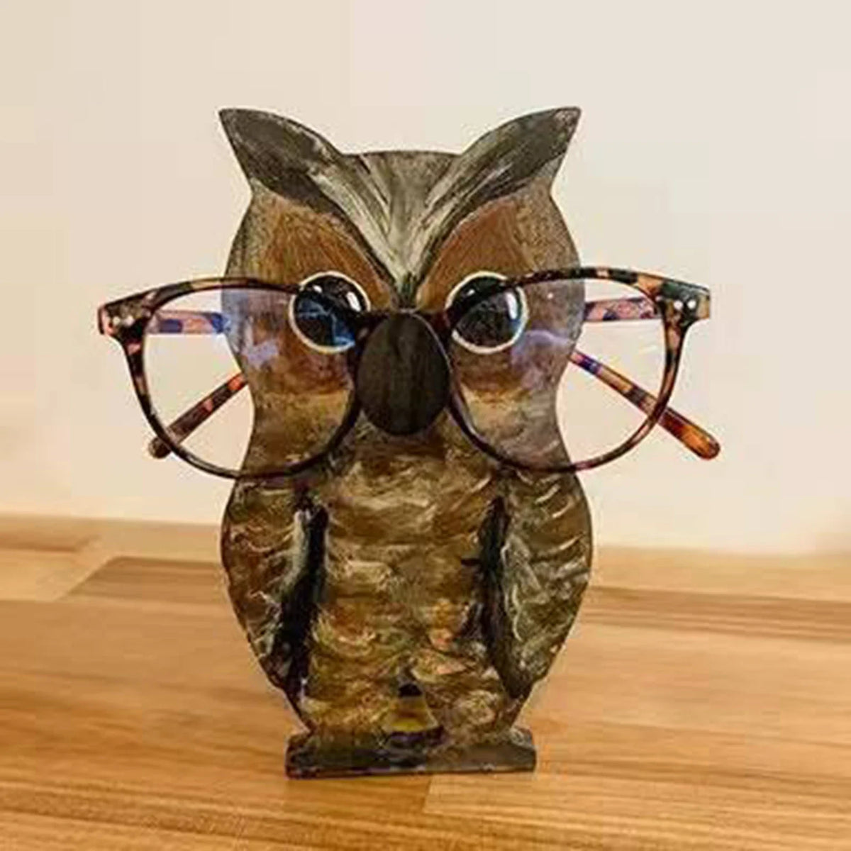 Wooden Puppy Dog Glasses Holder – Cute Desk Decor & Gift