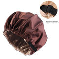 Satin Sleep Hair Cap – Adjustable Night Cap for Women