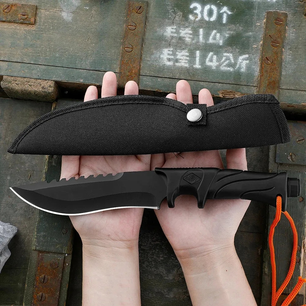Fixed Blade Camping Knife – Stainless Steel EDC Survival Knife