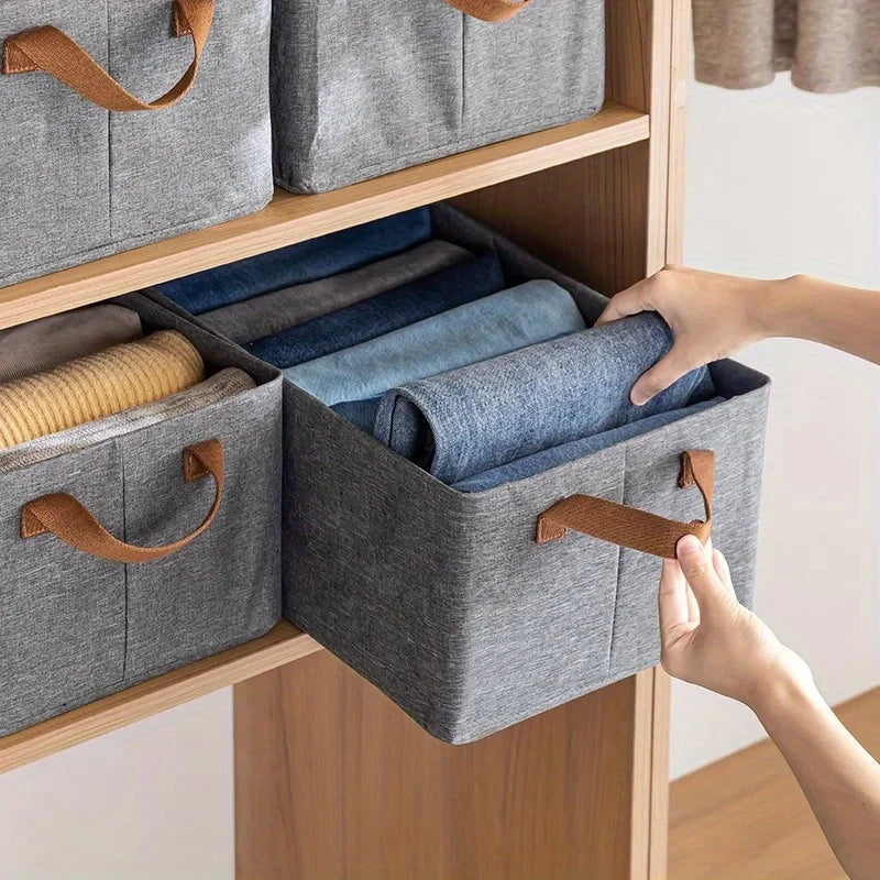 Clothes Organizer Trousers Jeans Storage Box Toy Snacks Sundries