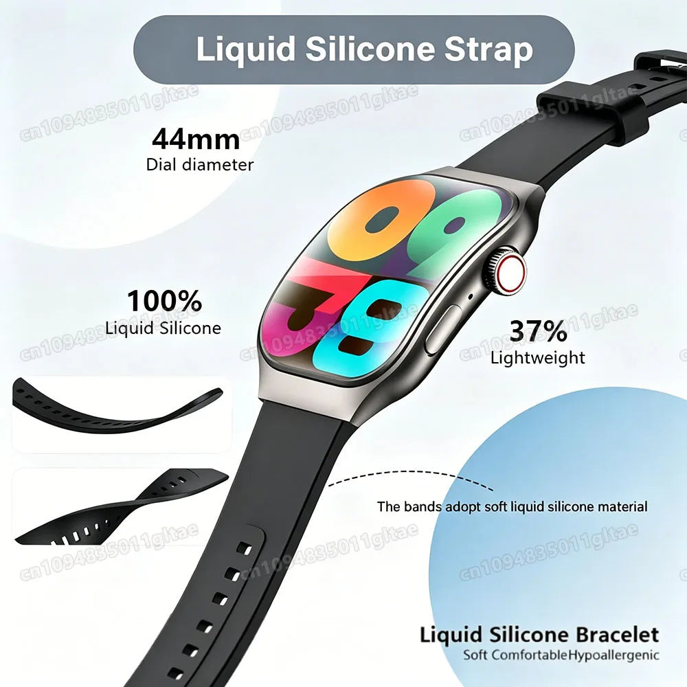 2026 Curved Screen Women's Smart Watch 2 01'' AMOLED HD Touch