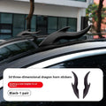 3D Dragon Horn Car Roof Decoration Sticker | SUV Truck Motorcycle