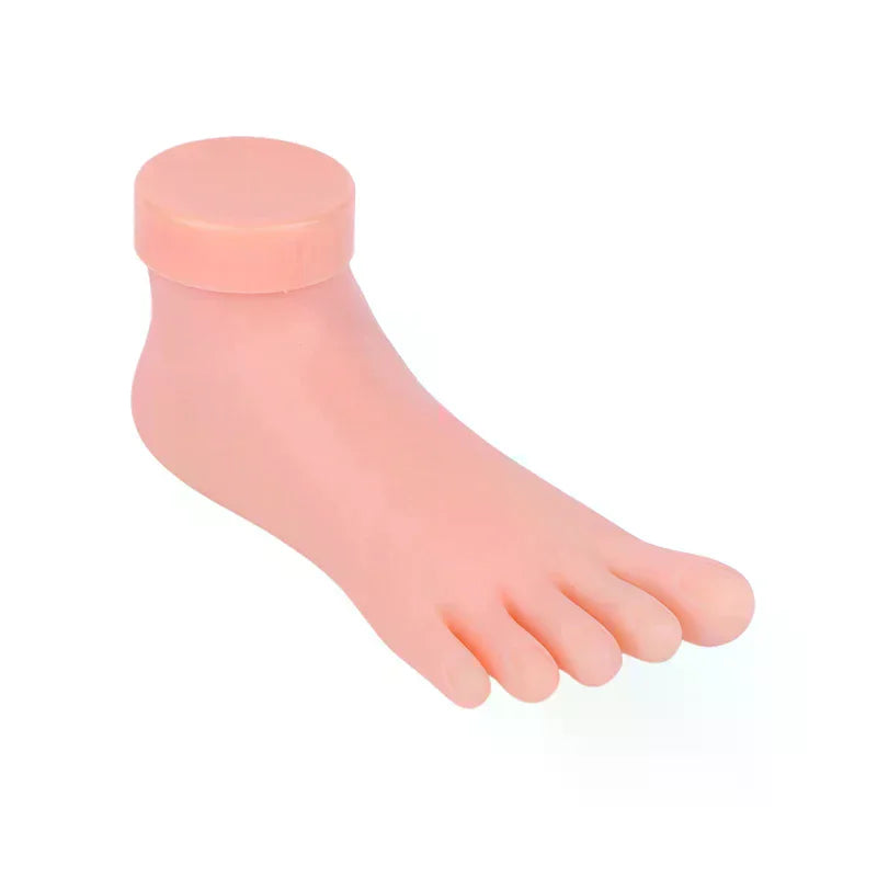 Silicone Nail Art Practice Hand & Foot Model | Manicure Training