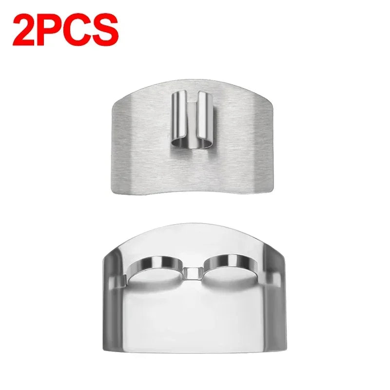 Stainless Steel Finger Guard | Kitchen Knife Safety Protector