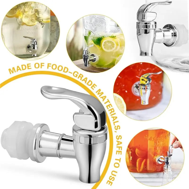Y51A-For Drink Dispenser Spout Replacement Push Spigot Beverage Carafe