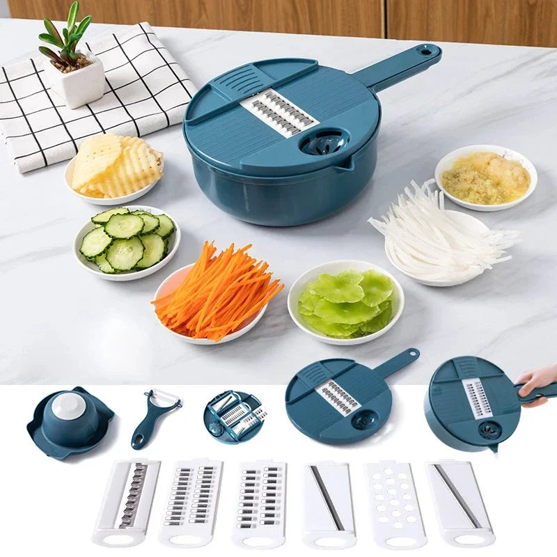 1 Vegetable Cutter Multi-functional Potatoes Manually Cut Shred