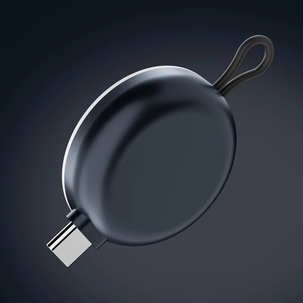 USB-C Magnetic Apple Watch Charger – Travel, Series 1–8, Ultra, SE