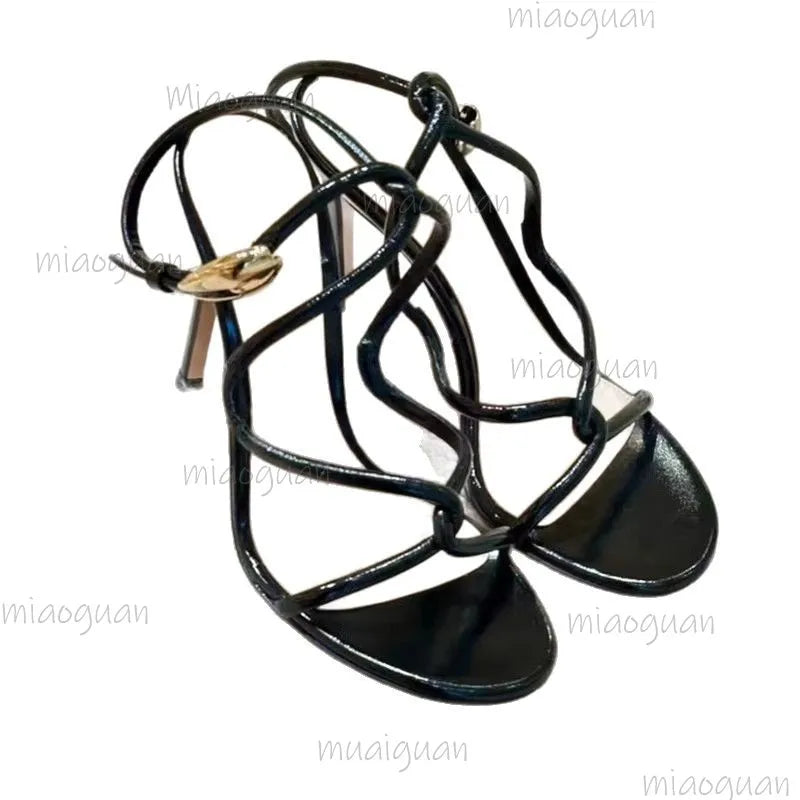 Women's Cross Strap High Heel Sandals | Party & Wedding